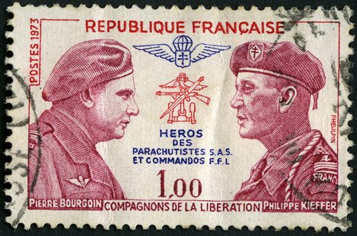 Franca - 1973 - Compagnons de la Liberation Bourgoin Kieffer - 1F