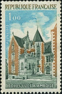 Franca - 1973 - Le Clos Luce em Amboise - 1.00F