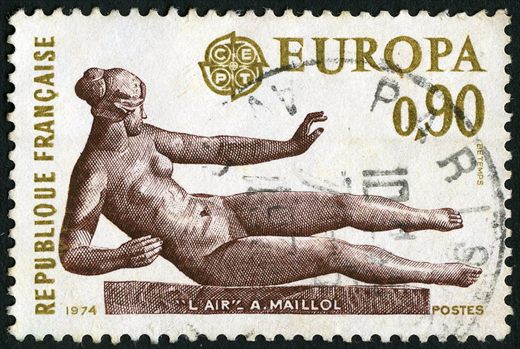 Franca - 1974 - Europa CEPT L Air Maillol - 0.90F