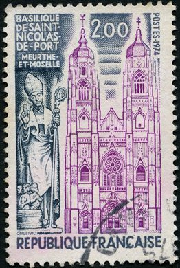 Franca - 1974 - Basilica de Saint-Nicolas-de-Port - 2.00F