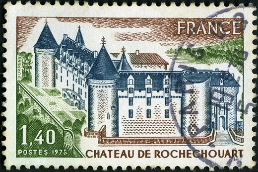 Franca - 1975 - Castelo de Rochechouart - 1.40F