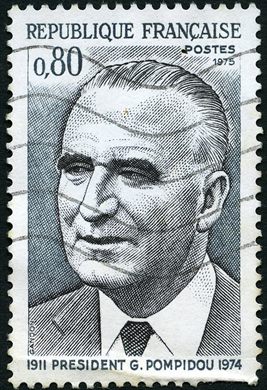 Franca - 1975 - Presidente Georges Pompidou - 0.80F