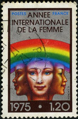 Franca - 1975 - Ano Internacional da Mulher - 1.20F