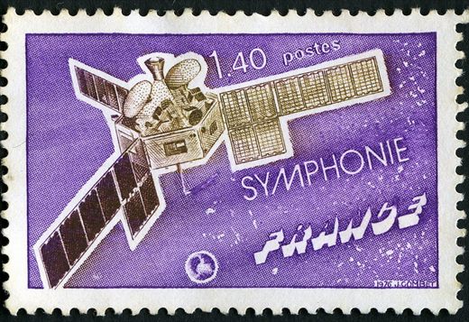 Franca - 1976 - Satelite Symphonie - 1.40F