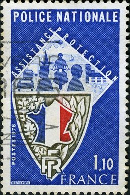 Franca - 1976 - Policia Nacional - 1.10F