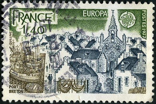 Franca - 1977 - Europa CEPT Port Breton - 1.40F