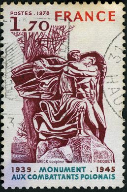 Franca - 1978 - Monumento aos Combatentes Polacos - 1.70F