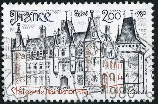 Franca - 1980 - Chateau de Maintenon - 2F