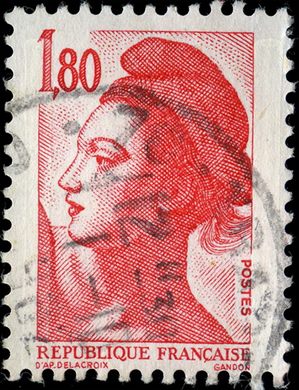 Franca - 1983 - Tipo Liberte de Gandon - 1.80F