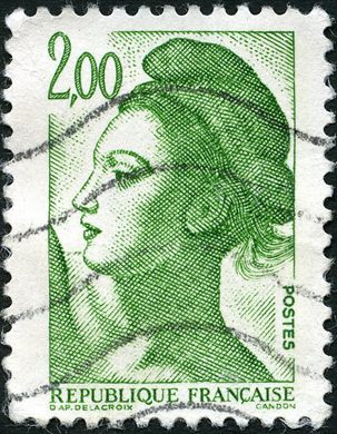 Franca - 1983 - Tipo Liberte de Gandon - 2F