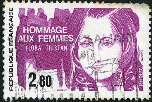 Franca - 1984 - Homenagem Mulheres Flora Tristan - 2.80F