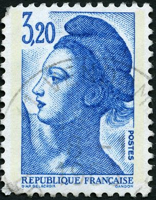Franca - 1985 - Tipo Liberte de Gandon - 3.20F