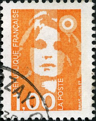 Franca - 1990 - Marianne do Bicentenario - 1.00F