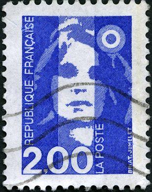 Franca - 1990 - Marianne do Bicentenario - 2.00F