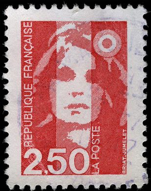 Franca - 1991 - Marianne do Bicentenario - 2.50F