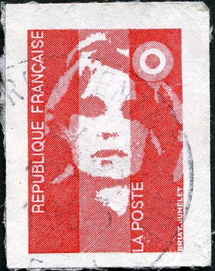 Franca - 1993 - Marianne do Bicentenario Autoadesivo - Sem Valor