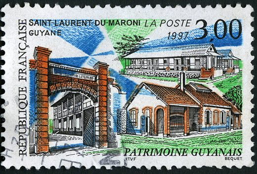 Franca - 1997 - Patrimonio da Guiana - Saint Laurent du Maroni - 3.00F