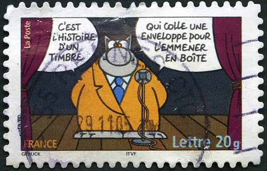 Franca - 2005 - Sourires Geluck Historia Timbre - N20g