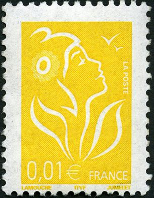 Franca - 2005 - Marianne de Lamouche - 0.01Euro
