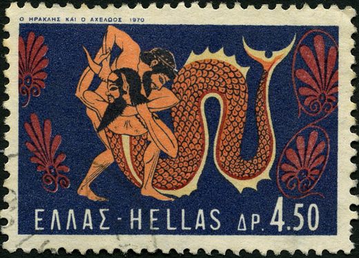 Grecia - 1970 - Trabalhos de Hercules - 4Dr50