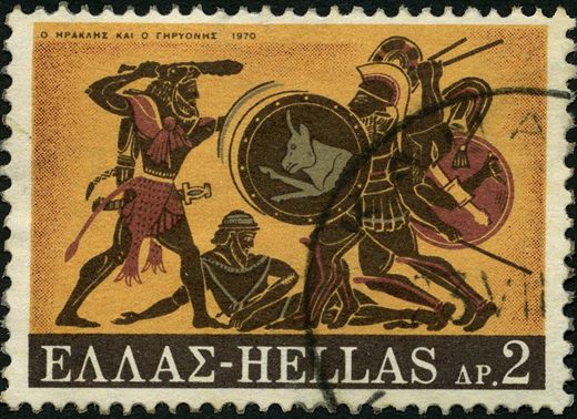 Grecia - 1970 - Trabalhos de Hercules - 2Dr