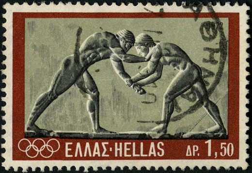 Grecia - 1972 - Jogos Olimpicos - 1Dr50
