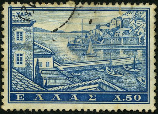 Grecia - Sem Data - Paisagens Hidra - 50L