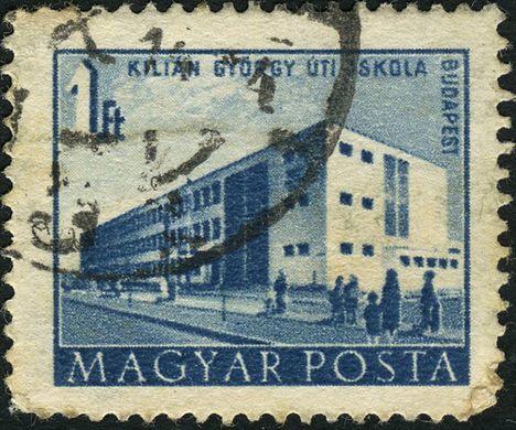 Hungria - 1951 - Edificios - Kilian Gyorgy uti Iskola Budapeste - 1Ft