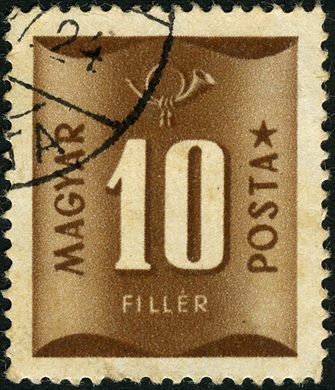 Hungria - 1951 - Porteado - Numeral - 10f