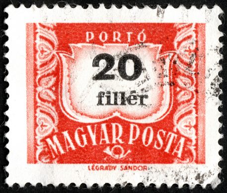 Hungria - 1958 - Porteado - Numeral - 20f