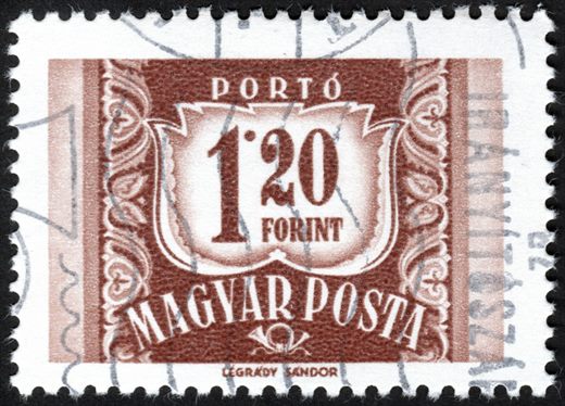 Hungria - 1958 - Porteado - Numeral - 1.20Ft