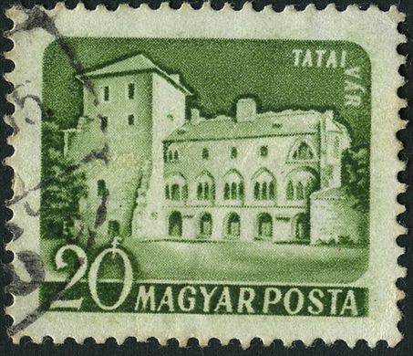 Hungria - 1960 - Castelos - Tata - 20f