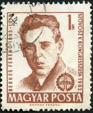 Hungria - 1962 - V Congresso SZOVOSZ - Ferenc Berkes - 1Ft