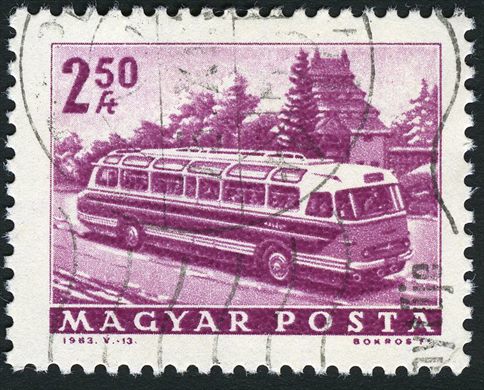Hungria - 1963 - Transportes - Autocarro Ikarus - 2.50Ft