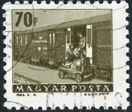 Hungria - 1963 - Transportes - Camiao Postal - 70f