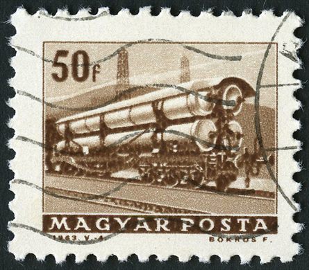 Hungria - 1963 - Transportes - Comboio de Mercadorias - 50f
