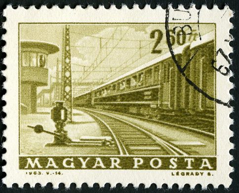 Hungria - 1963 - Transportes - Estacao Ferroviaria - 2.50Ft