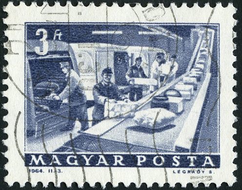 Hungria - 1964 - Comunicacoes - Vagao Postal - 3Ft