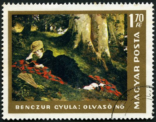 Hungria - 1966 - Pinturas - Benczur Olvaso No - 1.70Ft