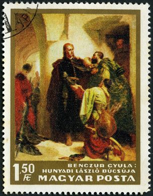 Hungria - 1966 - Pintura Benczur Gyula - 1.50Ft