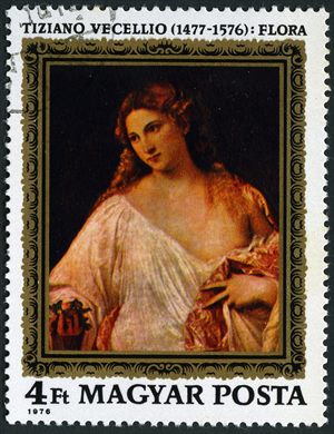 Hungria - 1976 - Pinturas - Tiziano Flora - 4Ft