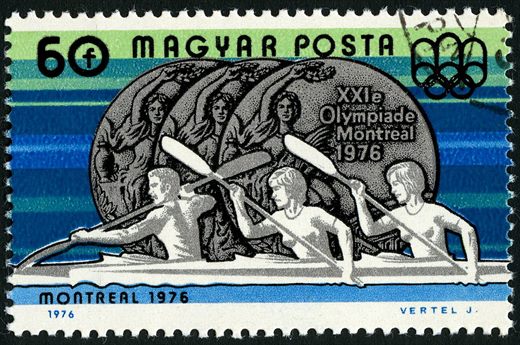 Hungria - 1976 - Jogos Olimpicos de Montreal - Canoagem - 60f