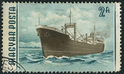Hungria - 1981 - Navios - Cargueiro - 2Ft