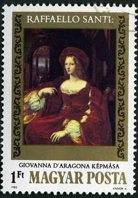Hungria - 1983 - Pinturas - Rafael Giovanna dAragona - 1Ft