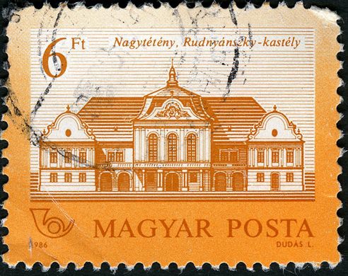 Hungria - 1986 - Castelos - Nagyteteny Castelo Rudnyanszky - 6Ft