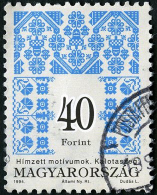 Hungria - 1994 - Motivos Folcloricos - Kalotaszeg - 40Ft