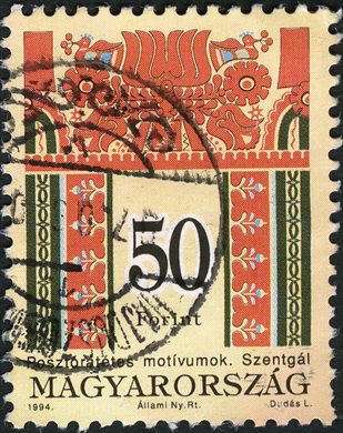 Hungria - 1994 - Motivos Folcloricos - Szentgal - 50Ft