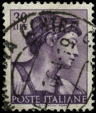 Italia - 1961 - Michelangiolesca - 30L