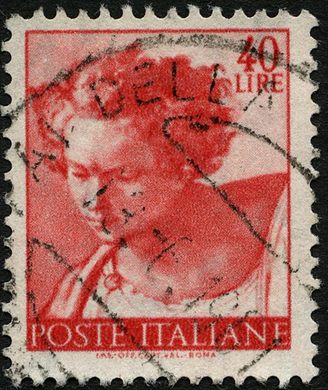 Italia - 1961 - Michelangiolesca - 40L