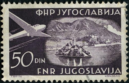 Jugoslavia - 1951 - Correio Aereo - 50Din